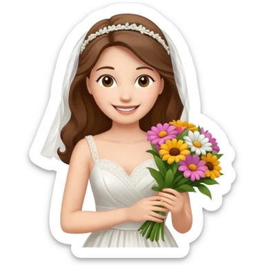 Bride sticker