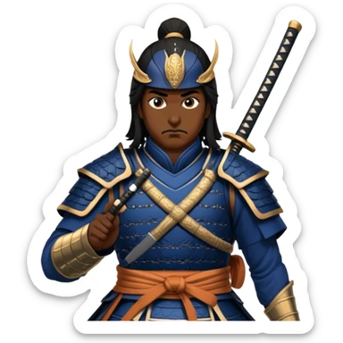 Vigilant Samurai sticker