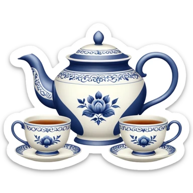 Tea Set sticker