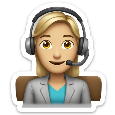 ATENDENTE DE TELEMARKETING sticker