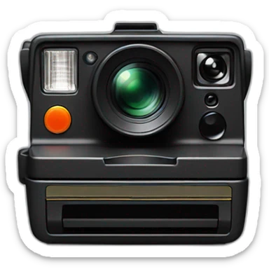 polaroid now camera sticker