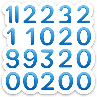 🔟 von 11 bi 20 sticker