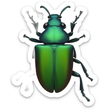 Beetle jus sticker