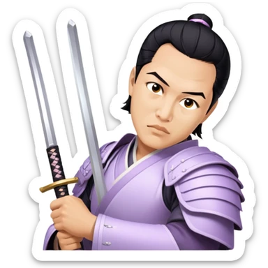 Gentle Samurai sticker
