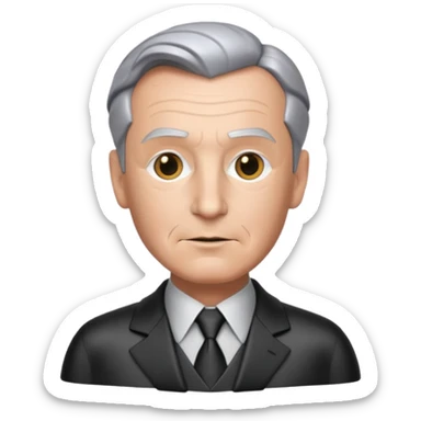 alfred from batman as a AI assitant like ironman's jarvis sticker