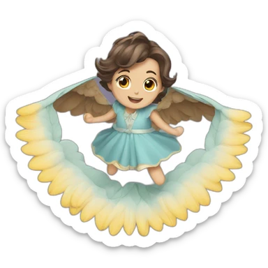 sur tapis volant sticker