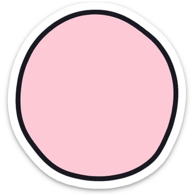 pastel pink bullet journal dot sticker