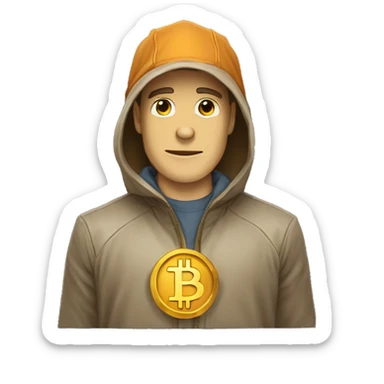 bitcoin man telegram sticker  sticker