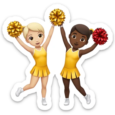 Cheer stunt  sticker