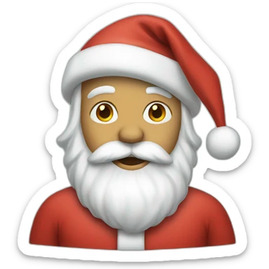 santa sticker