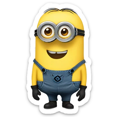 Minion sticker