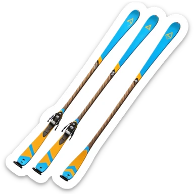 ski equipment  sticker