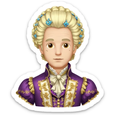 haz a un hombre rococo sticker