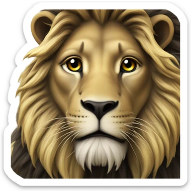 Adi Yona from the Beitar Jerusalem soccer team as a lion sticker
