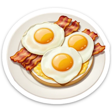 Breackfast sticker