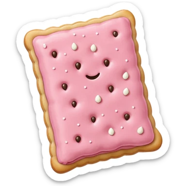 strawberry pop-tart sticker