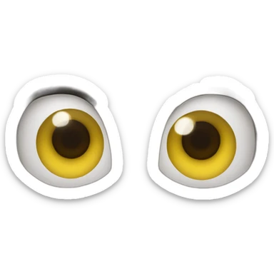 yeux en coet sticker