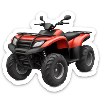 Quad bike sticker