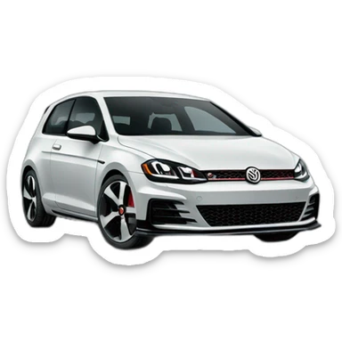 Golf gti performance sticker