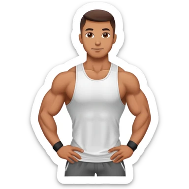 Online fitness coach  sticker