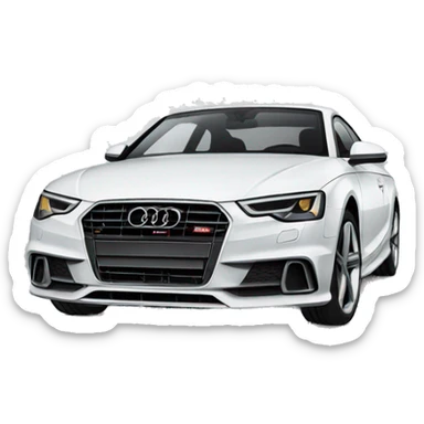Audi car sticker