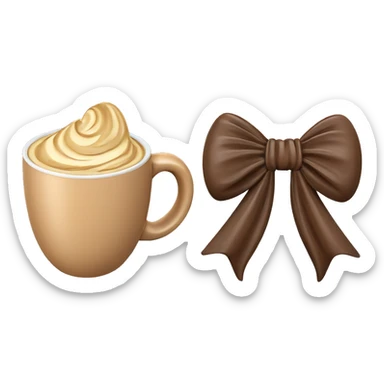 empty coffee cup sticker