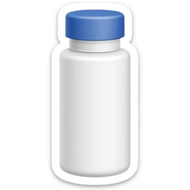 powder bottle sticker