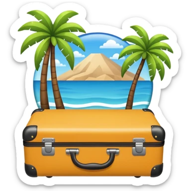 travel aesthetic sticker