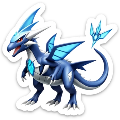 Latios-Kyurem-Garchomp-Dialga-Pokémon-Fakémon-creature sticker