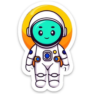 fullbody universe goddess Sophia with intricate details, cosmic goddess with starry elements, highly detailed celestial being with glowing features sticker