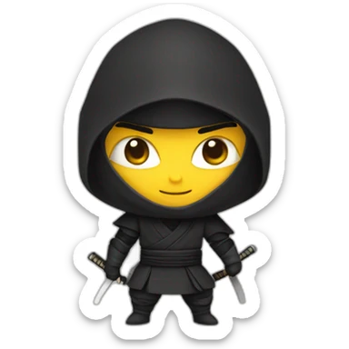 smurai ninja sticker