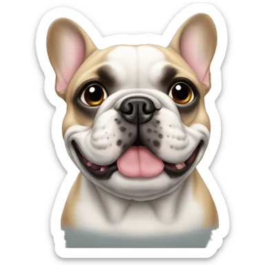 French bulldog sticker