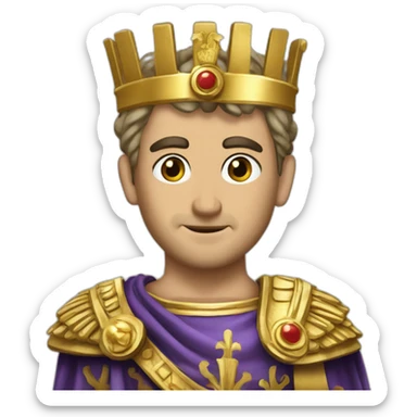 Emperor Constantine the Great sticker