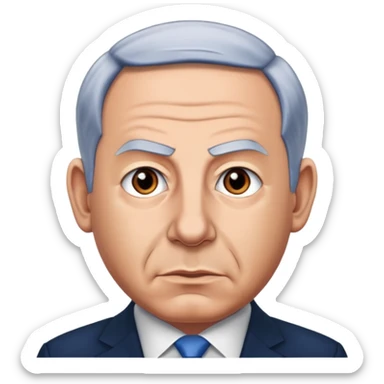 Benjamin Netanyahu sticker