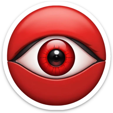 Sharingan eye sticker