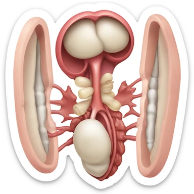 kidney and bladder sticker