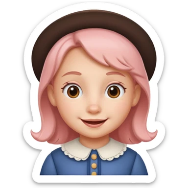 little to peep Nursery Rhyme Character sticker