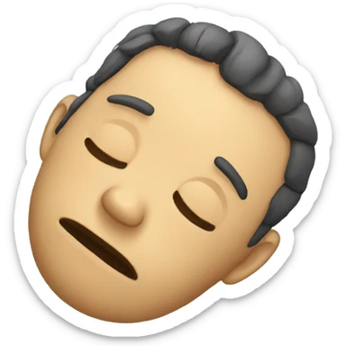sleepy sticker