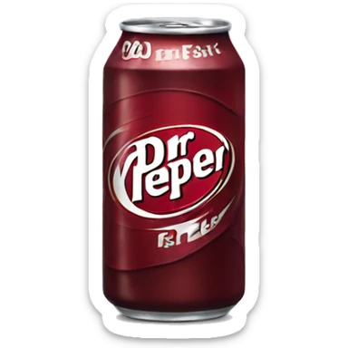 dr pepper sticker