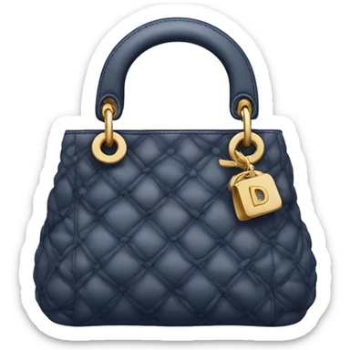 dior bag sticker