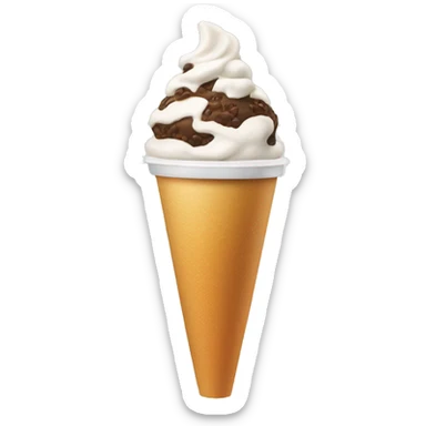 Dairy Queen blizzard sticker