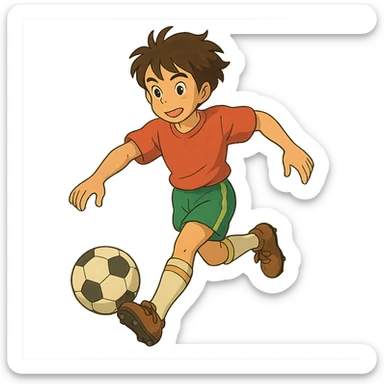 ghibli style Sport sticker