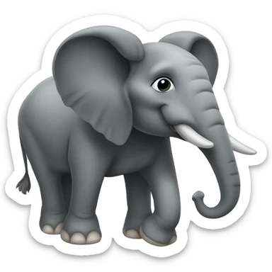 Elefant  sticker