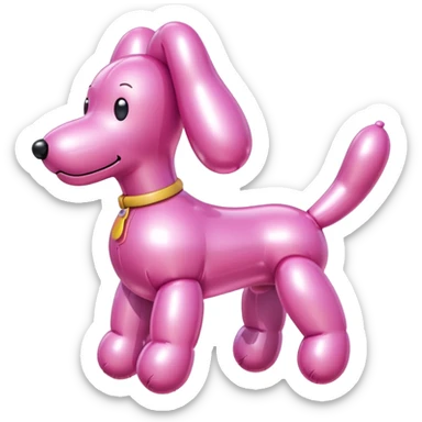 ℙ𝕚𝕟𝕜 𝕓𝕒𝕝𝕝𝕠𝕠𝕟 𝕕𝕠𝕘 sticker