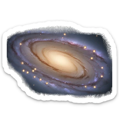 Milky Way Galaxy  sticker