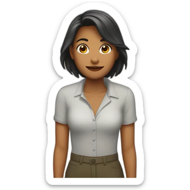 Cara enojada con lágrimas sticker