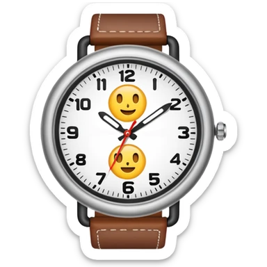 analog watch sticker