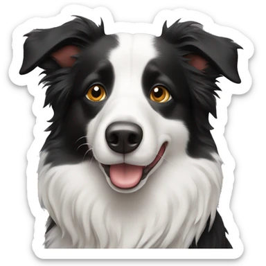 Border collie sticker