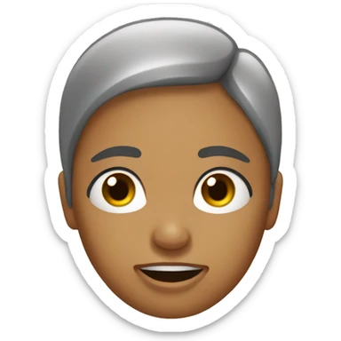 Créame un emoji de una mujer durmiendo  sticker