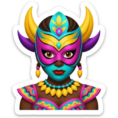 Lucha libre mujer sticker